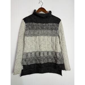 QUINN Multi color cashmere sweater Sz Small